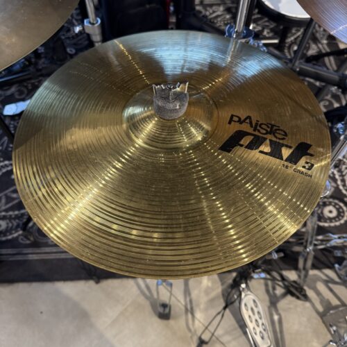 PAISTE PST3 CRASH 16" PIATTO PER BATTERIA USATO