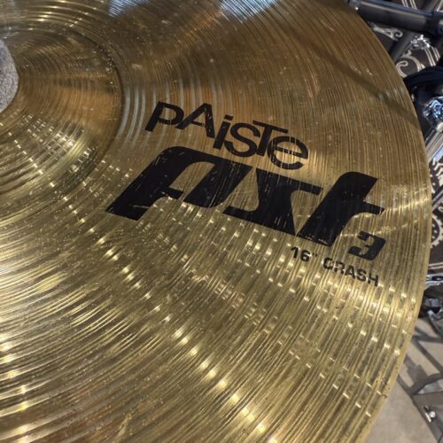 PAISTE PST3 CRASH 16" PIATTO PER BATTERIA USATO