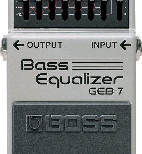 BOSS EQUALIZZATORE PER BASSO GEB-7