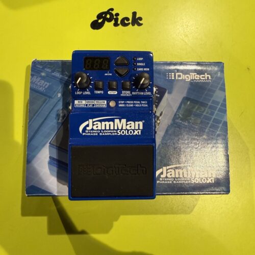 DIGITECH JAM MAN SOLO XT STEREO LOOPER USATO