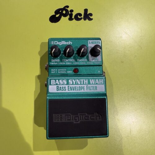 DIGITECH BASS SYNTH WAH EFFETTO PER BASSO USATO