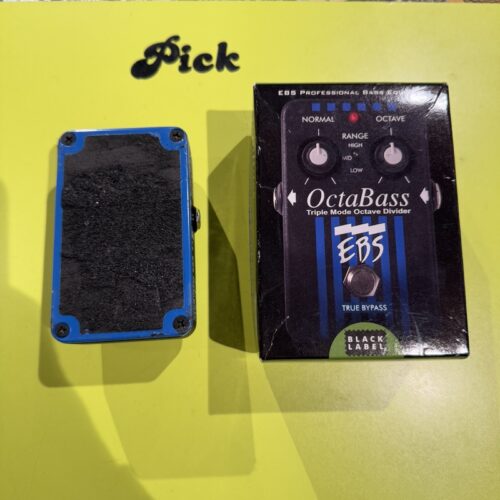 EBS OCTABASS PEDAL EFFETTO PER BASSO OCTAVER USATO