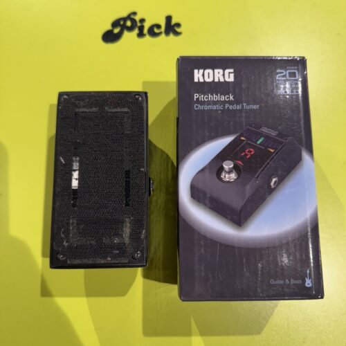 KORG PITCHBLACK ACCORDATORE A PERDALE PER STRUMENTO USATO