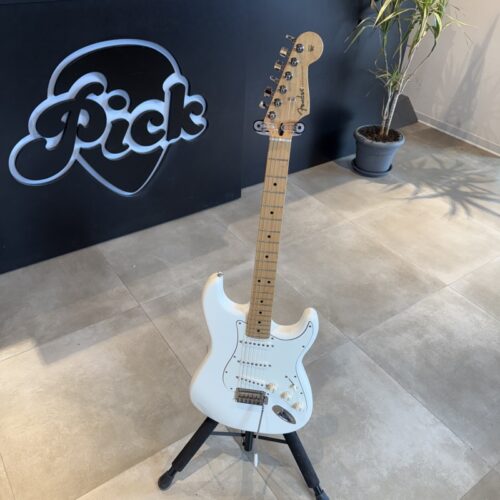 FENDER PLAYER STRATOCASTER MAPLE NECK POLAR WHITE USATO