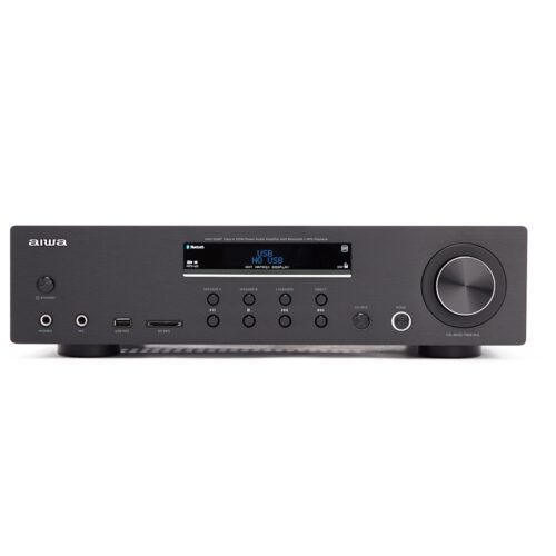 AIWA - Amplificatore Stereo 60+60W AMU-120BTBK