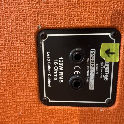 ORANGE CABINET PER CHITARRA 2X12 PPC212 USATO