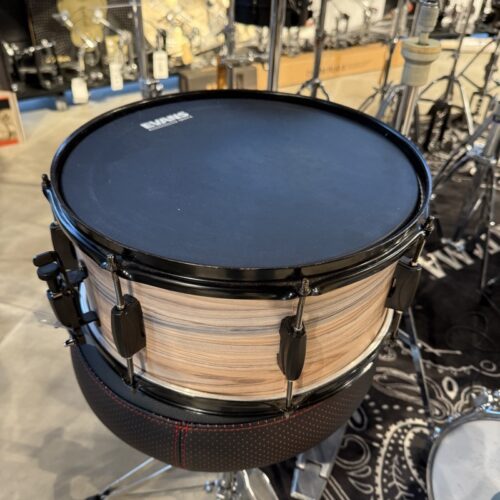 TAMA WOODWORKS RULLANTE 14X6,5 NATURAL ZEBRAWOOD WRAP USATO