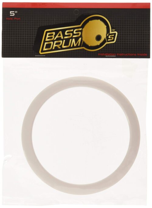 BASS DRUM O'S HBL6 - 6" WHITE HOLE REINFORCEMENT SYSTEM SALVA BUCO PER GRANCASS