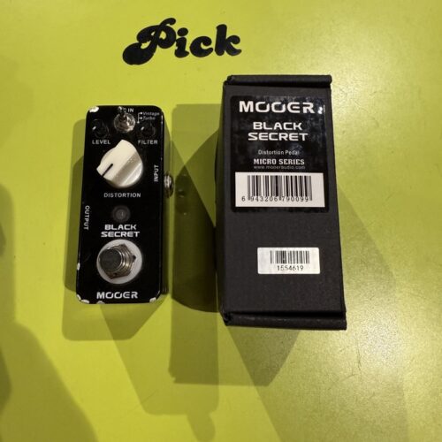 MOOER BLACK SECRET DISTORTION EFFETTO PER CHITARRA USATO