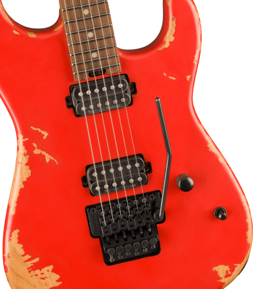 CHARVEL Pro-Mod Relic San Dimas Style 1 HH FR PF, Weathered Orange