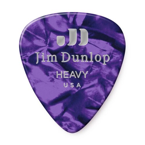 Dunlop PLETTRO 483P#13 Purple Perloid - Heavy