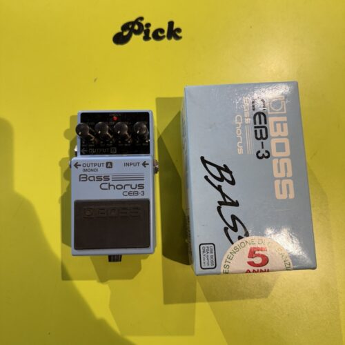 BOSS CEB-3 BASS CHORUS EFFETTO PER BASSO USATO