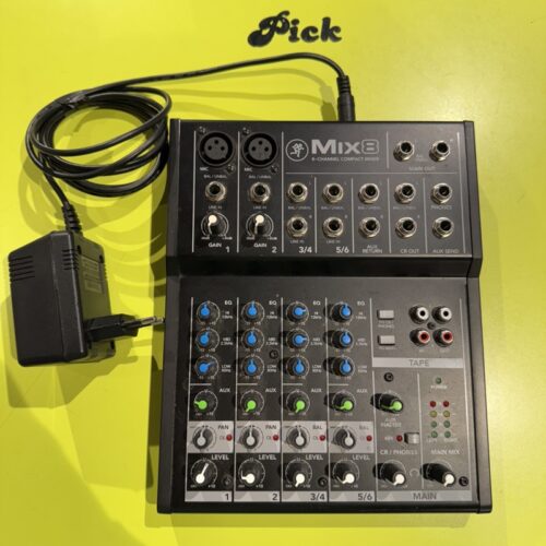 MACKIE MIX 8 MIXER ANALOGICO 8 CANALI USATO