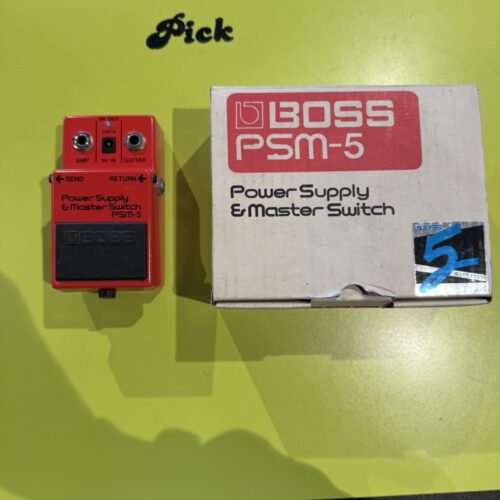 BOSS PSM-5 POWER SUPPLY & MASTER SWITCH USATO