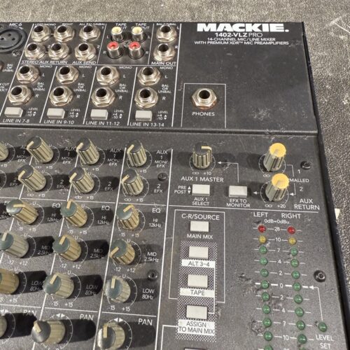 MACKIE 1402 VLZ PRO MIXER ANALOGICO 6 MICROFONICI USATO