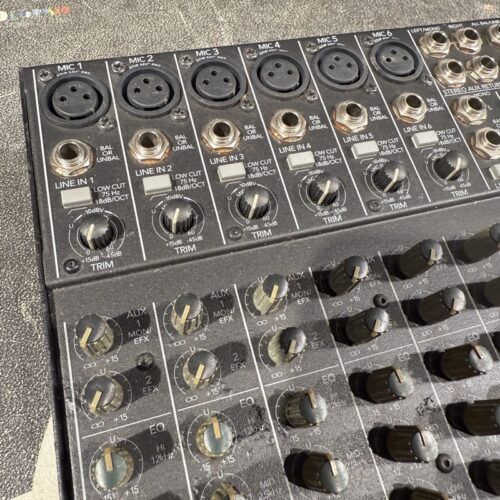 MACKIE 1402 VLZ PRO MIXER ANALOGICO 6 MICROFONICI USATO