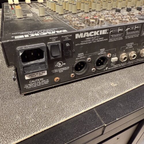 MACKIE 1402 VLZ PRO MIXER ANALOGICO 6 MICROFONICI USATO