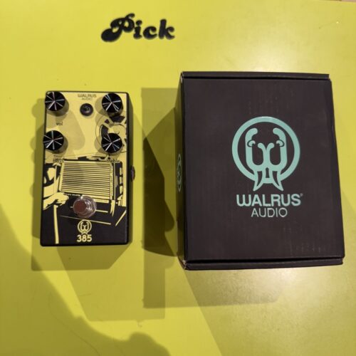 WARLUS AUDIO 385 OVERDRIVE BLACK/CREAM USATO